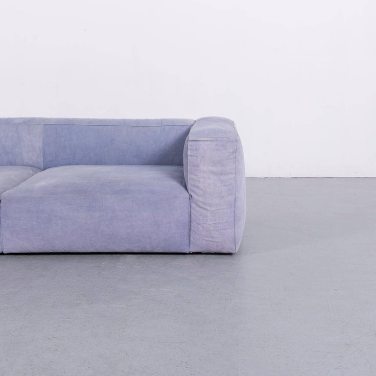 Ligne Roset Nils Designer Fabric Sofa Stonewash Blue at 1stDibs | nils  ligne roset, ligne roset nils sofa, sofas nils