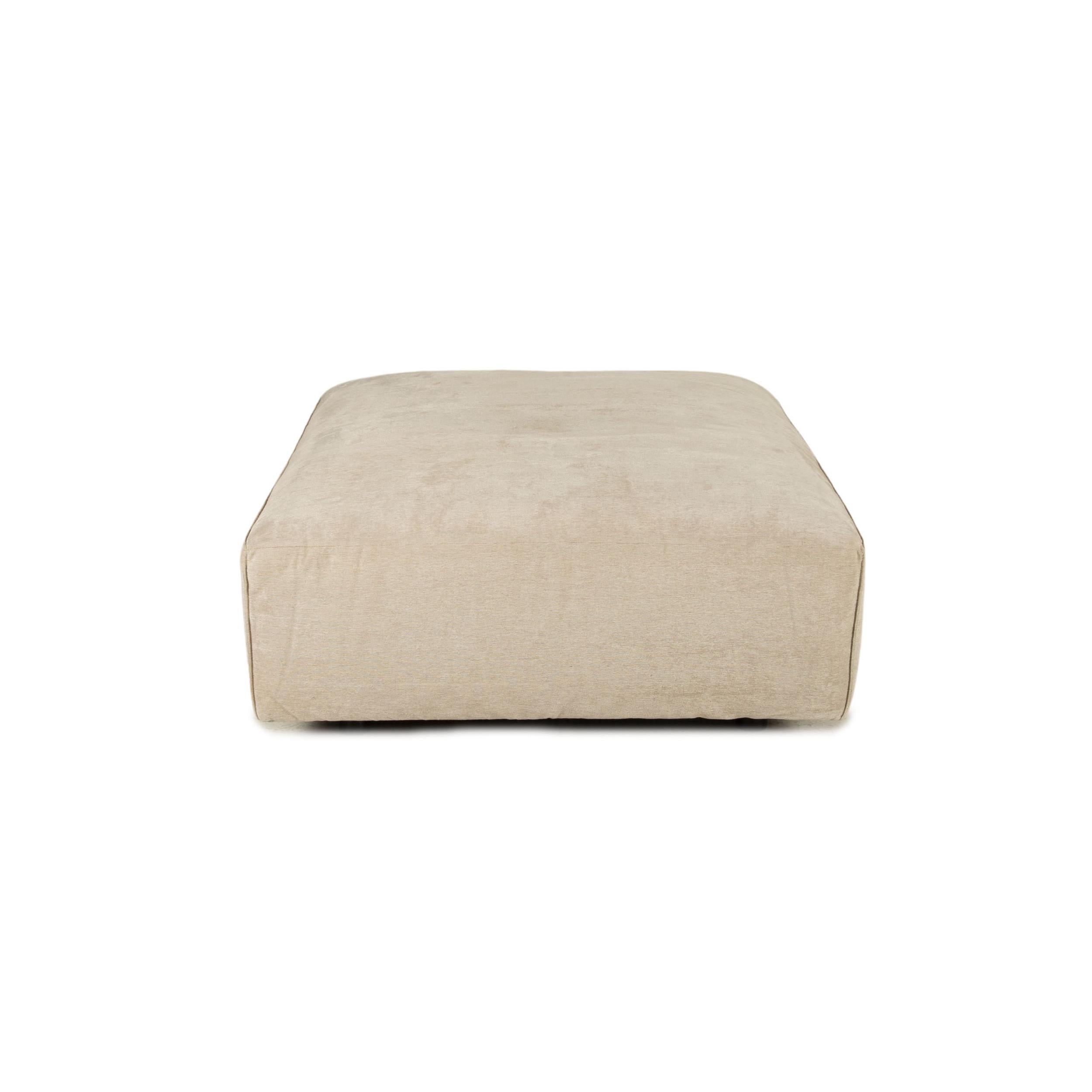 Ligne Roset Nils Fabric Stool Cream 1