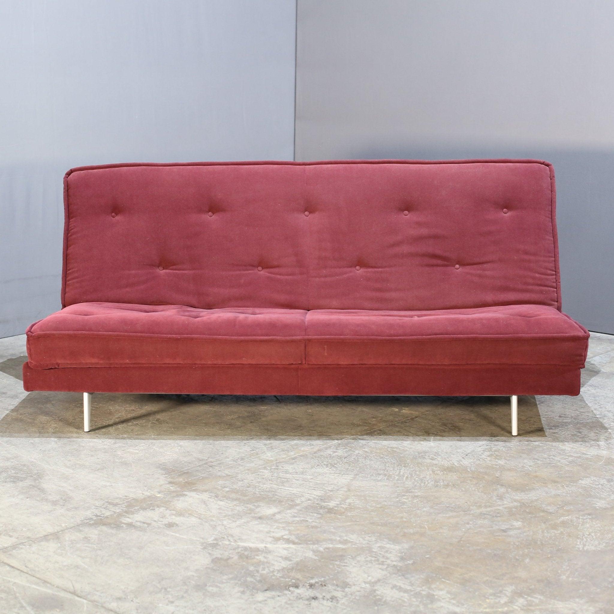 Introducing the Nomade Express Sofa Bed by Ligne Roset, the perfect blend of style and functionality. This luxurious sofa bed features a sleek and modern design, making it a statement piece in any room. Crafted with high-quality materials, it offers