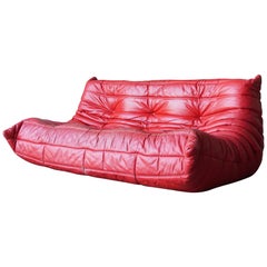 Ligne Roset Original Leather 'Togo' Sofa