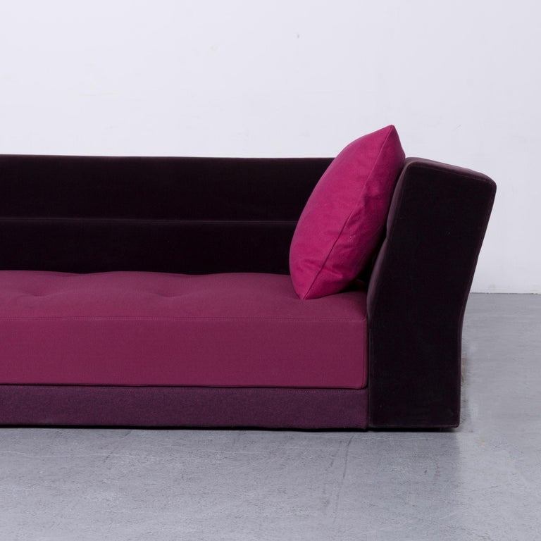 Ligne Roset Patchwork Designer Fabric Corner Sofa Purple Couch For Sale at  1stDibs | patchwork corner sofa, patchwork sofa