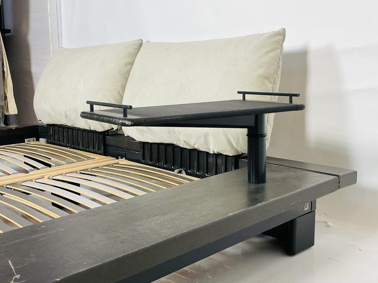 Ligne Roset Peter Maly Modern Wood European Queen Size Platform Bed For