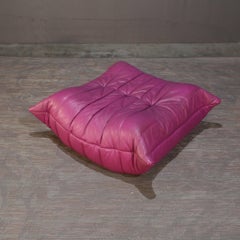 Ligne Roset Pink Togo Ottoman by Michel Ducaroy
