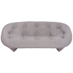 Ligne Roset Ploum Designer Fabric Sofa Gray Erwan & Ronan Bouroullec