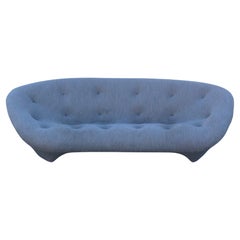 Ligne Roset 'Ploum' Three-Seater Sofa in Grey by Ronan and Erwan Bouroullec