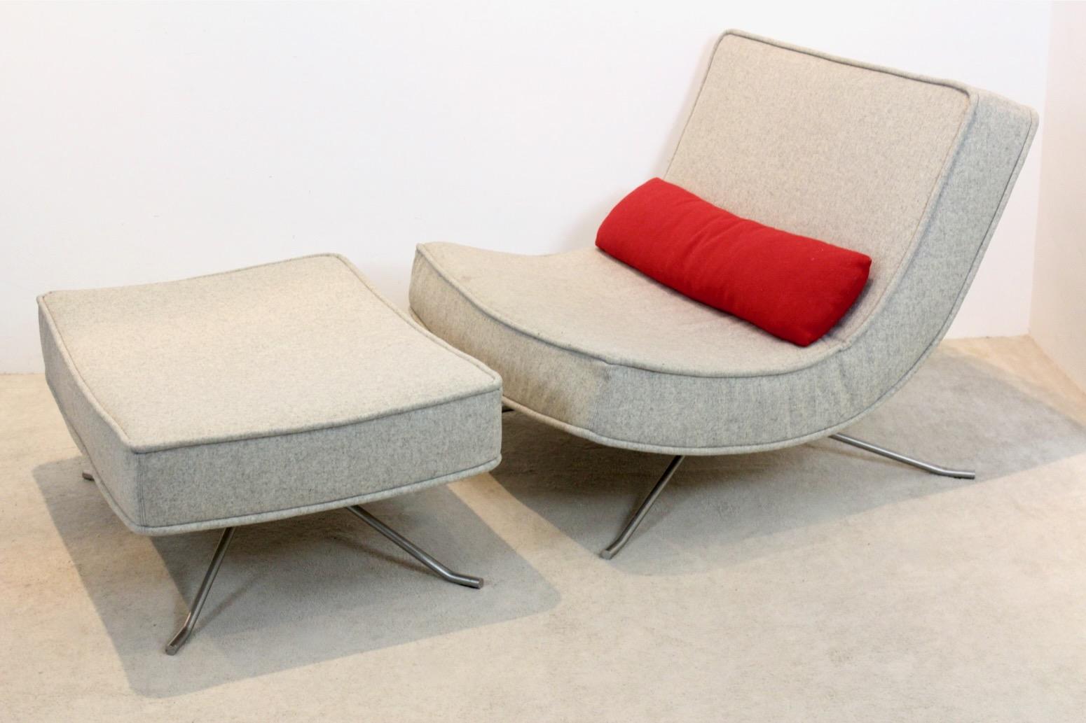 Ligne Roset ‘Pop’ Easy Lounge Chair and Ottoman by Christian Werner 3