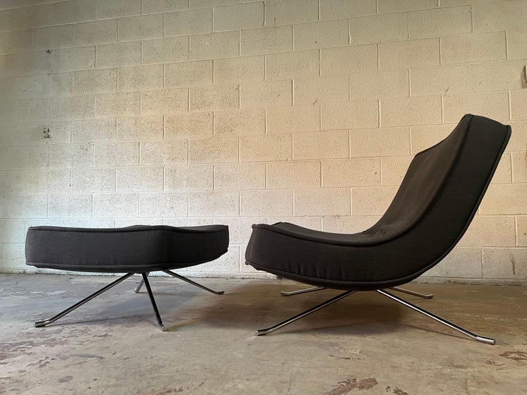Ligne Roset ‘Pop’ Easy Lounge Chair and Ottoman by Christian Werner For Sale 3
