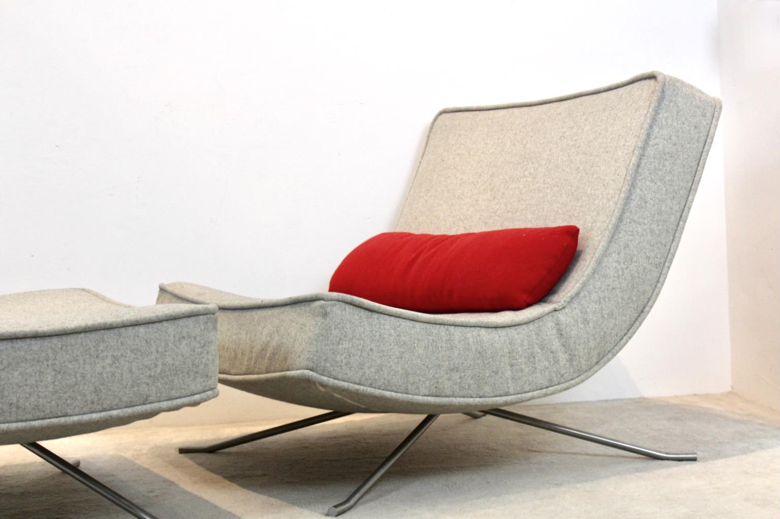 Ligne Roset ‘Pop’ Easy Lounge Chair and Ottoman by Christian Werner 6