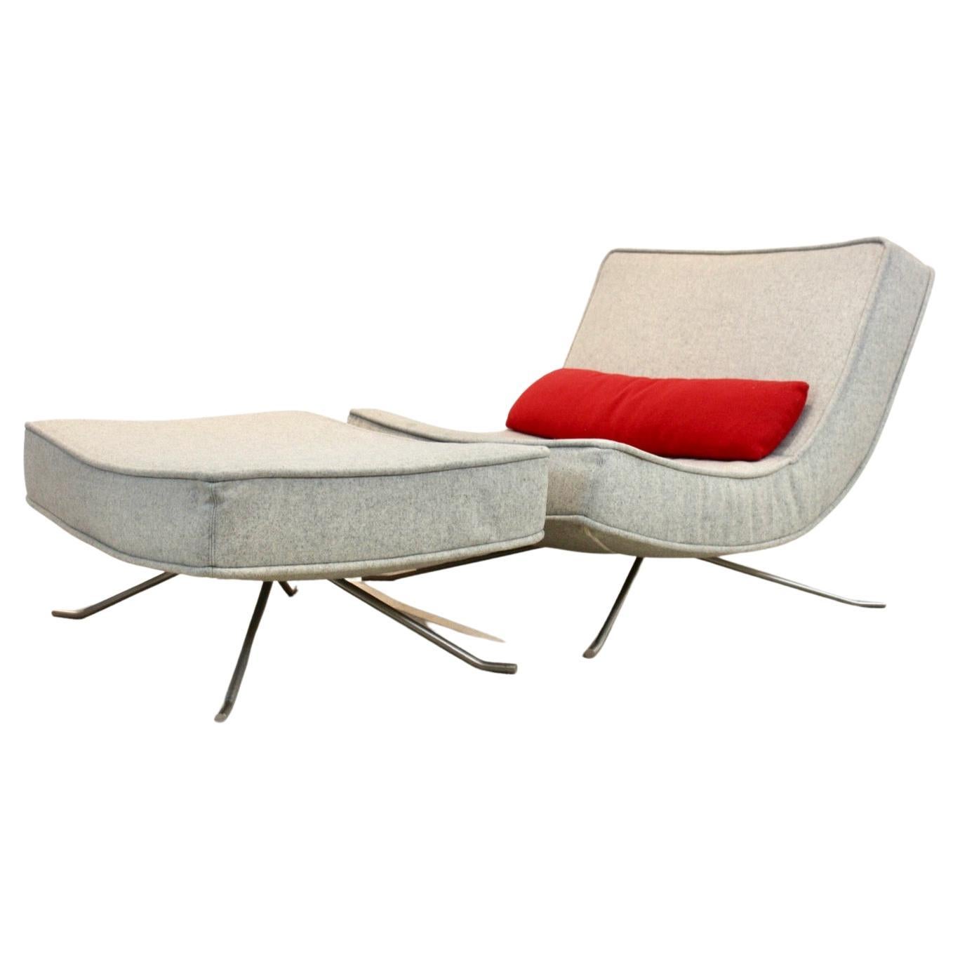 Ligne Roset ‘Pop’ Easy Lounge Chair and Ottoman by Christian Werner