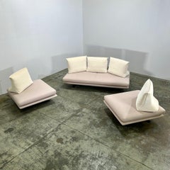 Ligne Roset Prado Sofa und Ottomane von Christian Werner, Dreierpack