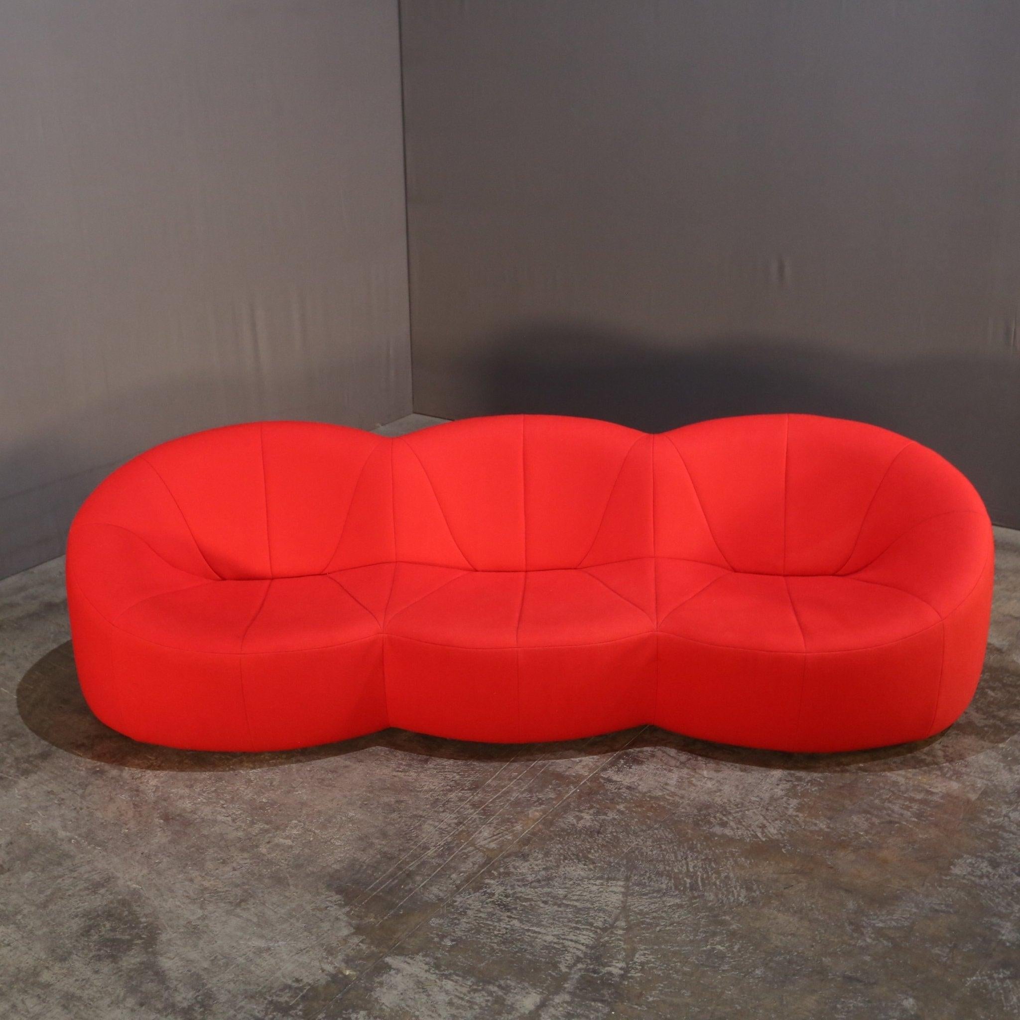 Ligne Roset Pumpkin Sofa by by Pierre Paulin In Good Condition In Basildon, London