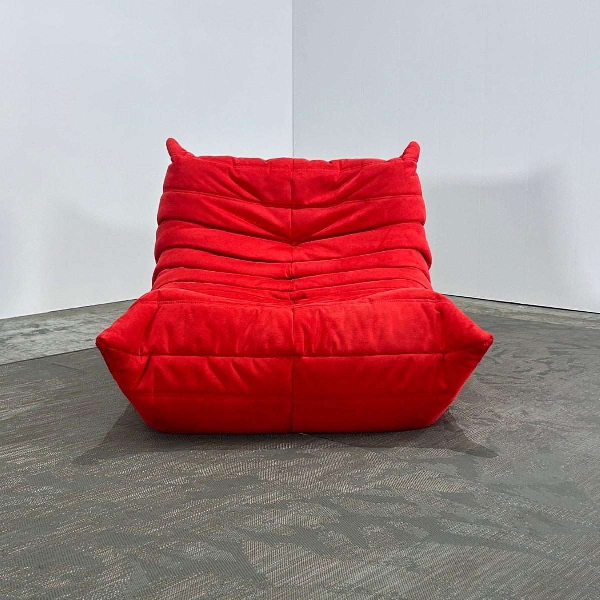 The iconic Togo sofa, originally designed by Michel Ducaroy for Ligne Roset in 1973, has become a mid-century design classic. This armchair is incredibly versatile and can be used alone or paired with other pieces from the range. Made completely