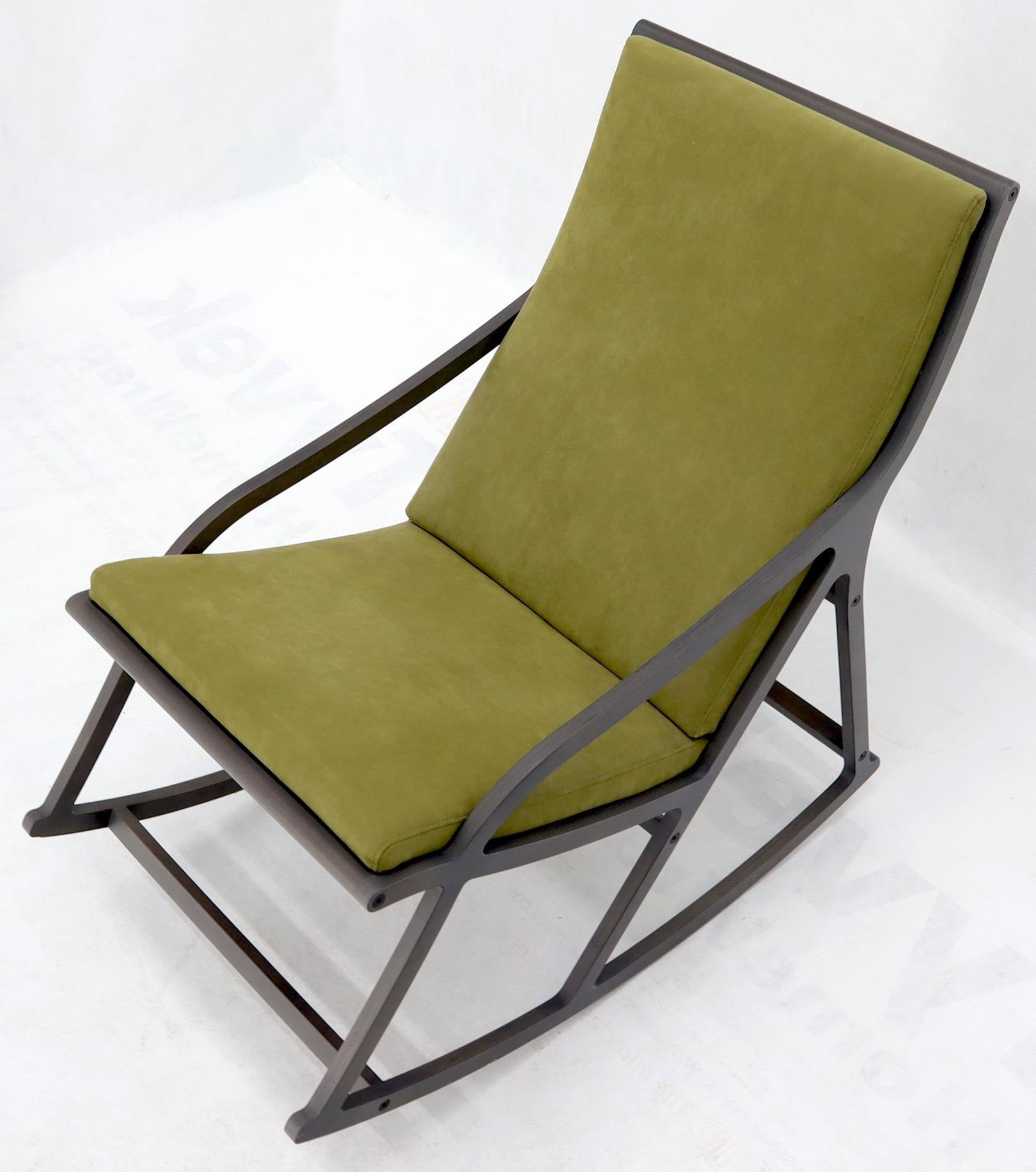 Mid-Century Modern Ligne Roset Ricking Armchair Made in France For Sale