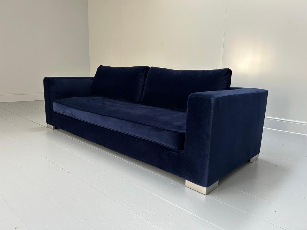 Divano e pouf a 3 posti 
