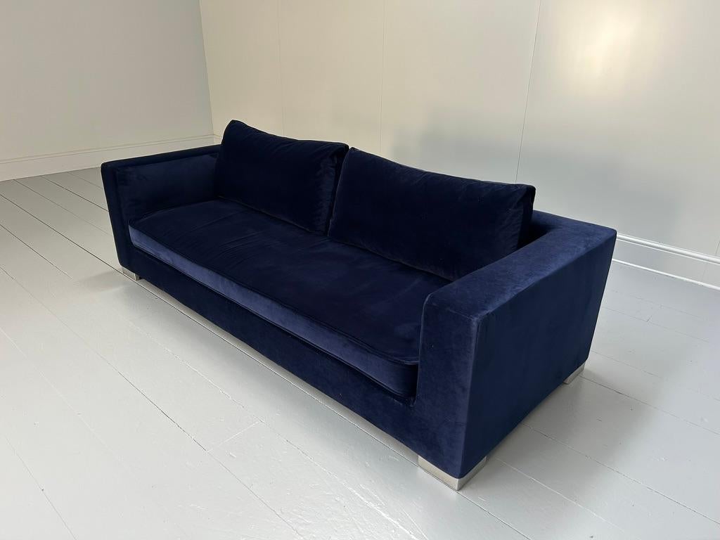 Divano e pouf a 3 posti 