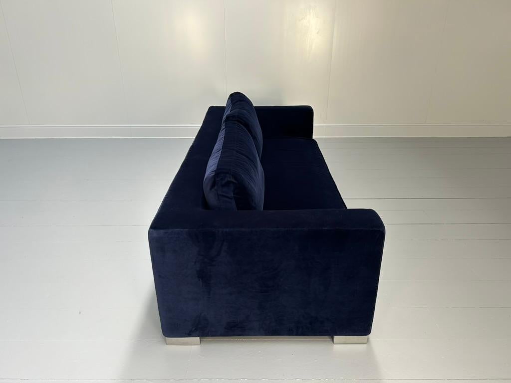 Divano e pouf a 3 posti 