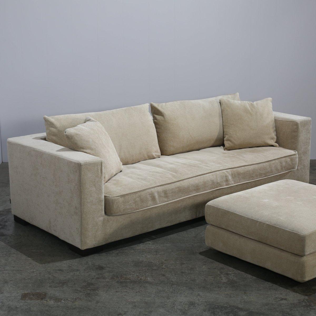 Ligne Roset Rive Gauche Sofa & Ottoman in vendita 3