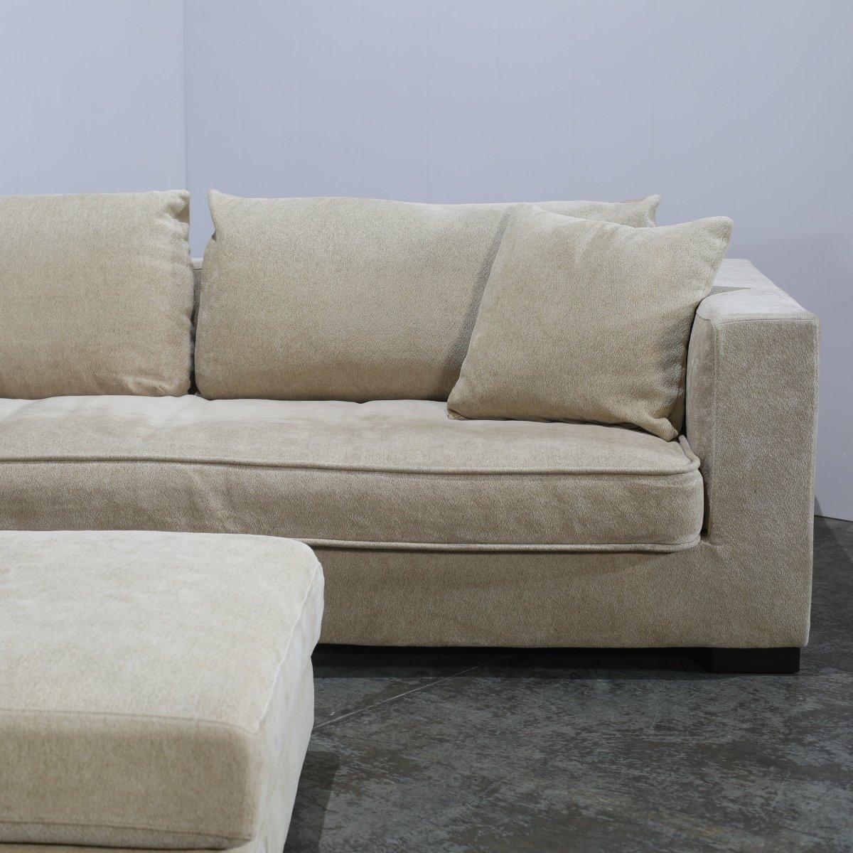 Moderno Ligne Roset Rive Gauche Sofa & Ottoman in vendita