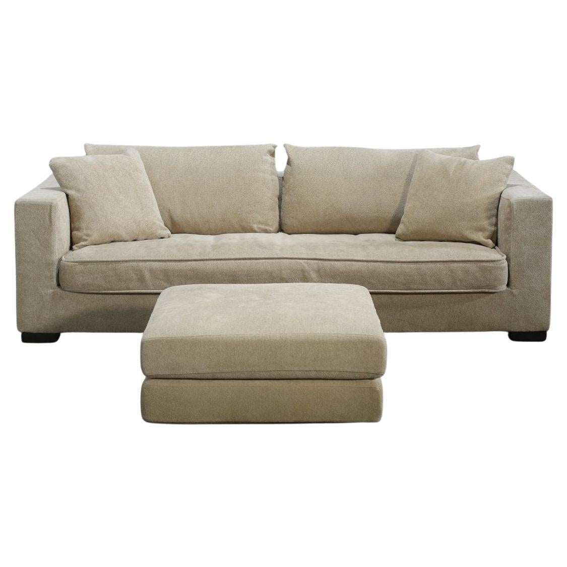 Ligne Roset Rive Gauche Sofa 
Ottoman in vendita