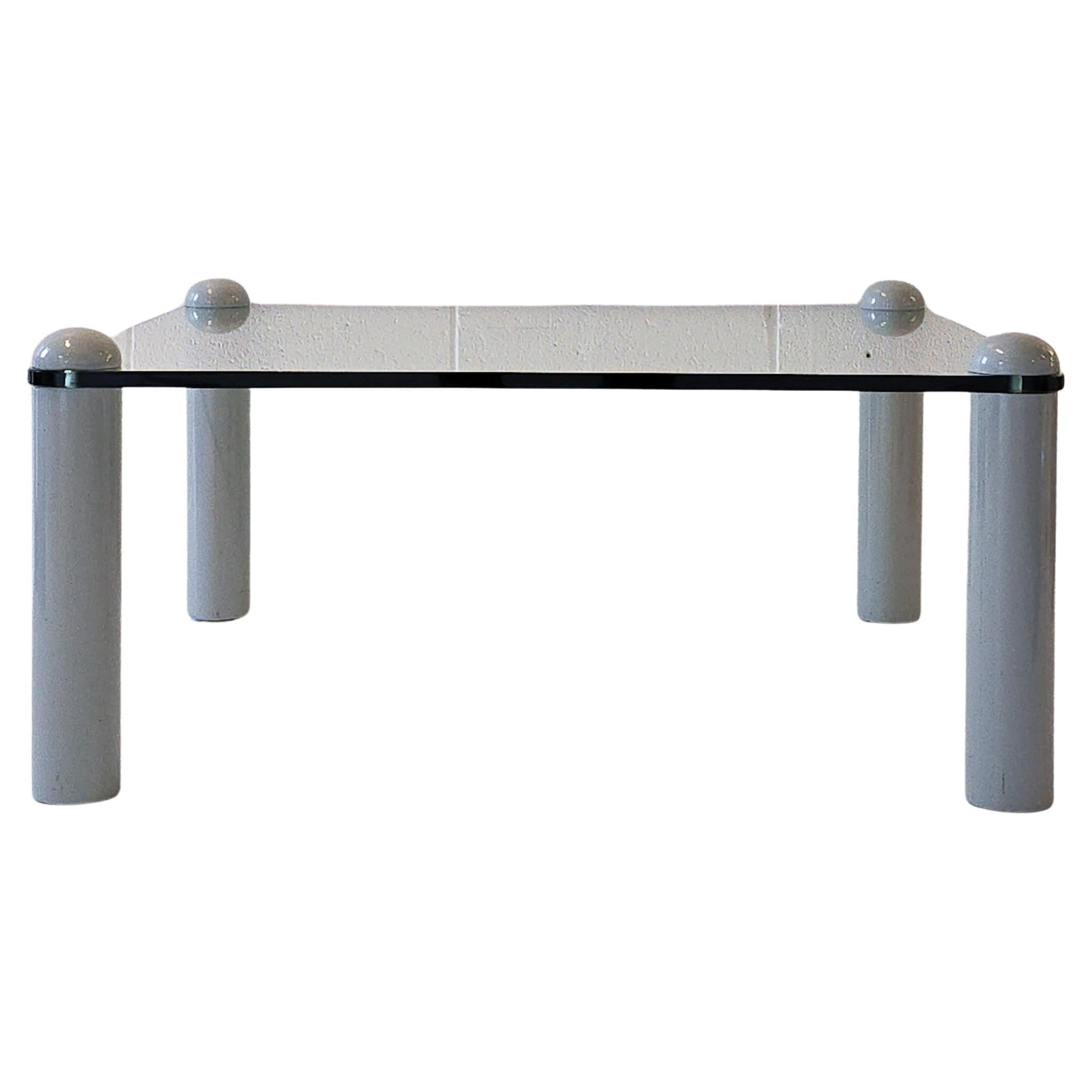 Tavolino in vetro arrotondato Ligne Roset