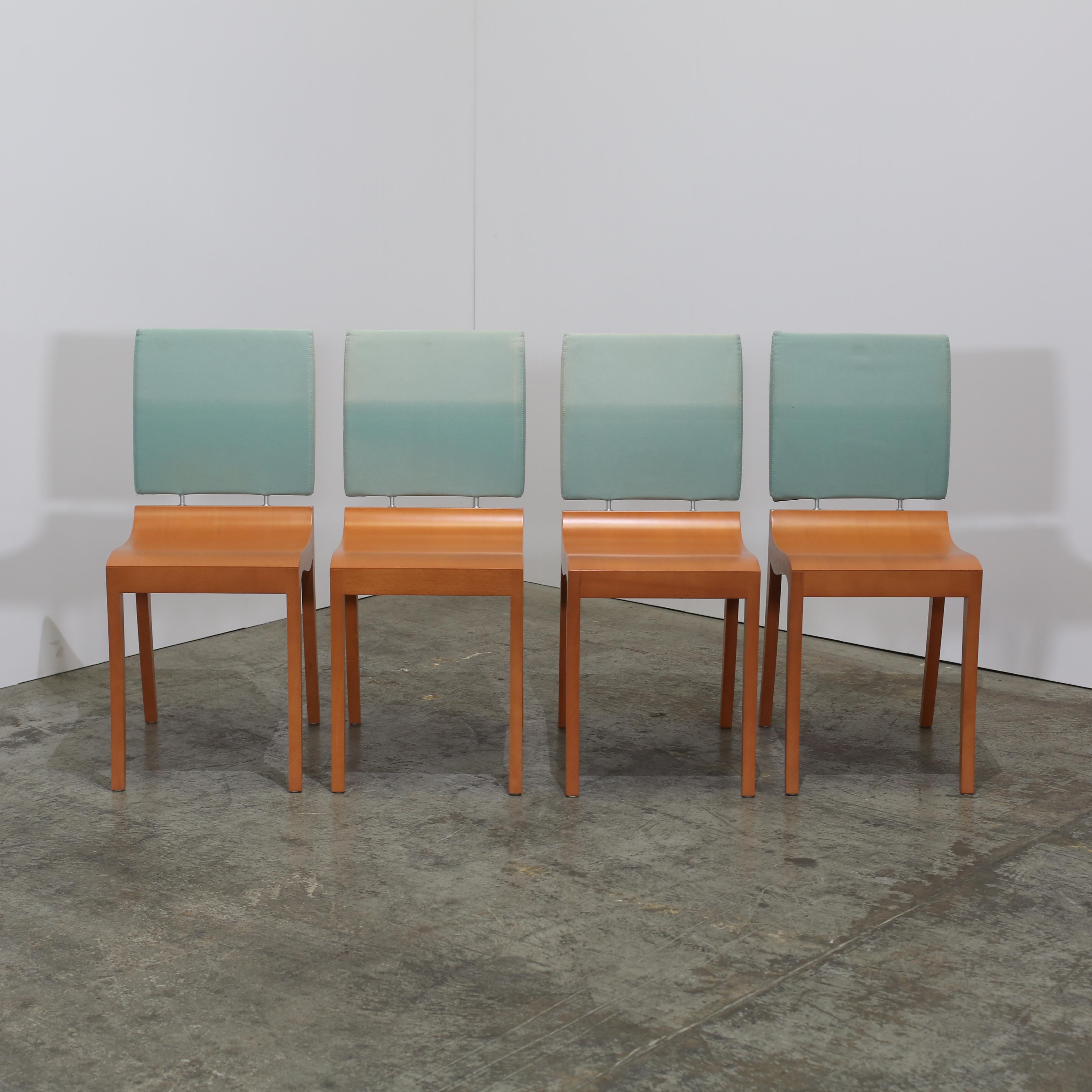 Ligne Roset Set of Four Finn Chairs For Sale 3