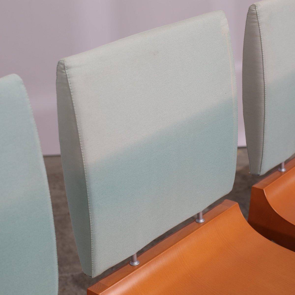 French Ligne Roset Set of Four Finn Chairs For Sale