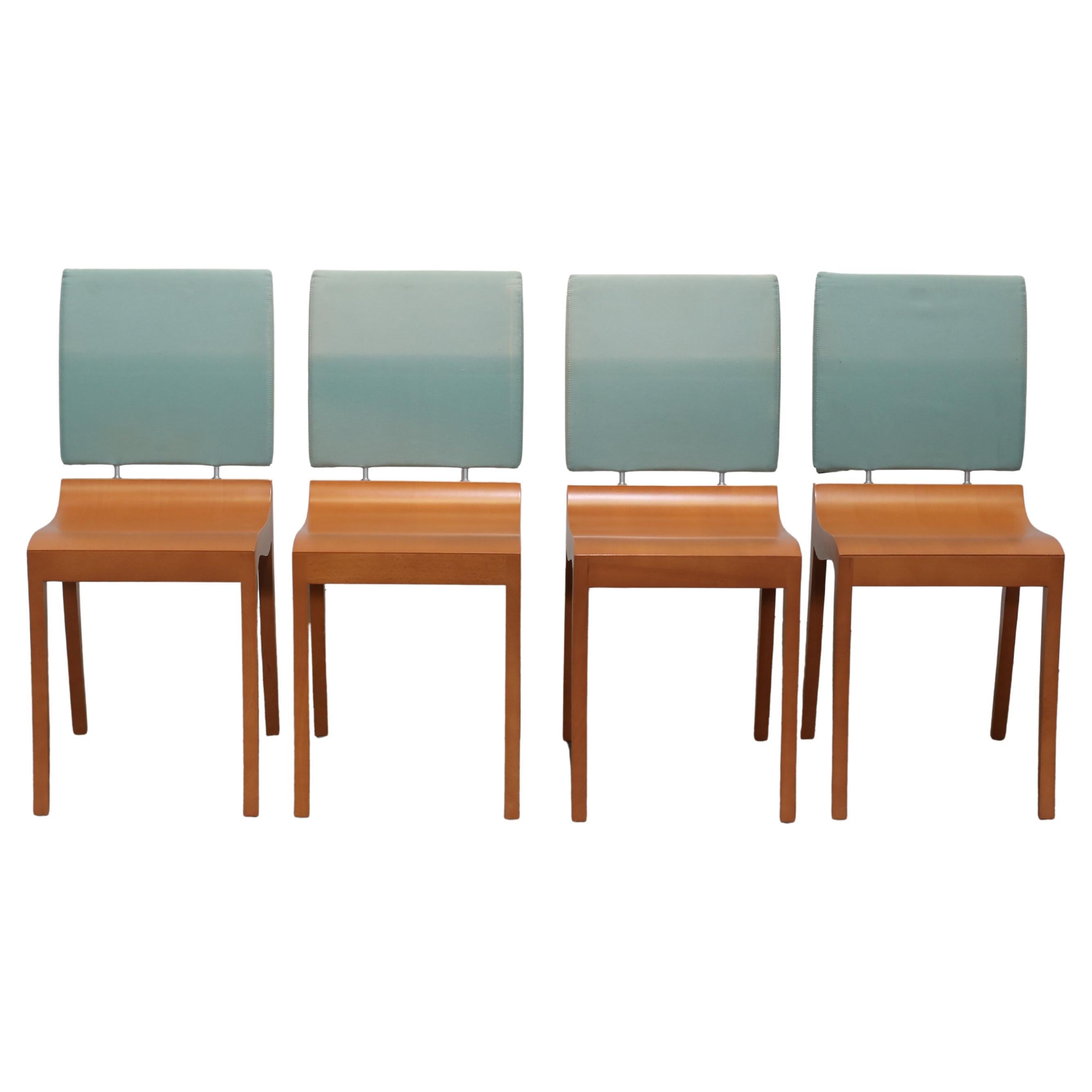 Ligne Roset Set of Four Finn Chairs For Sale