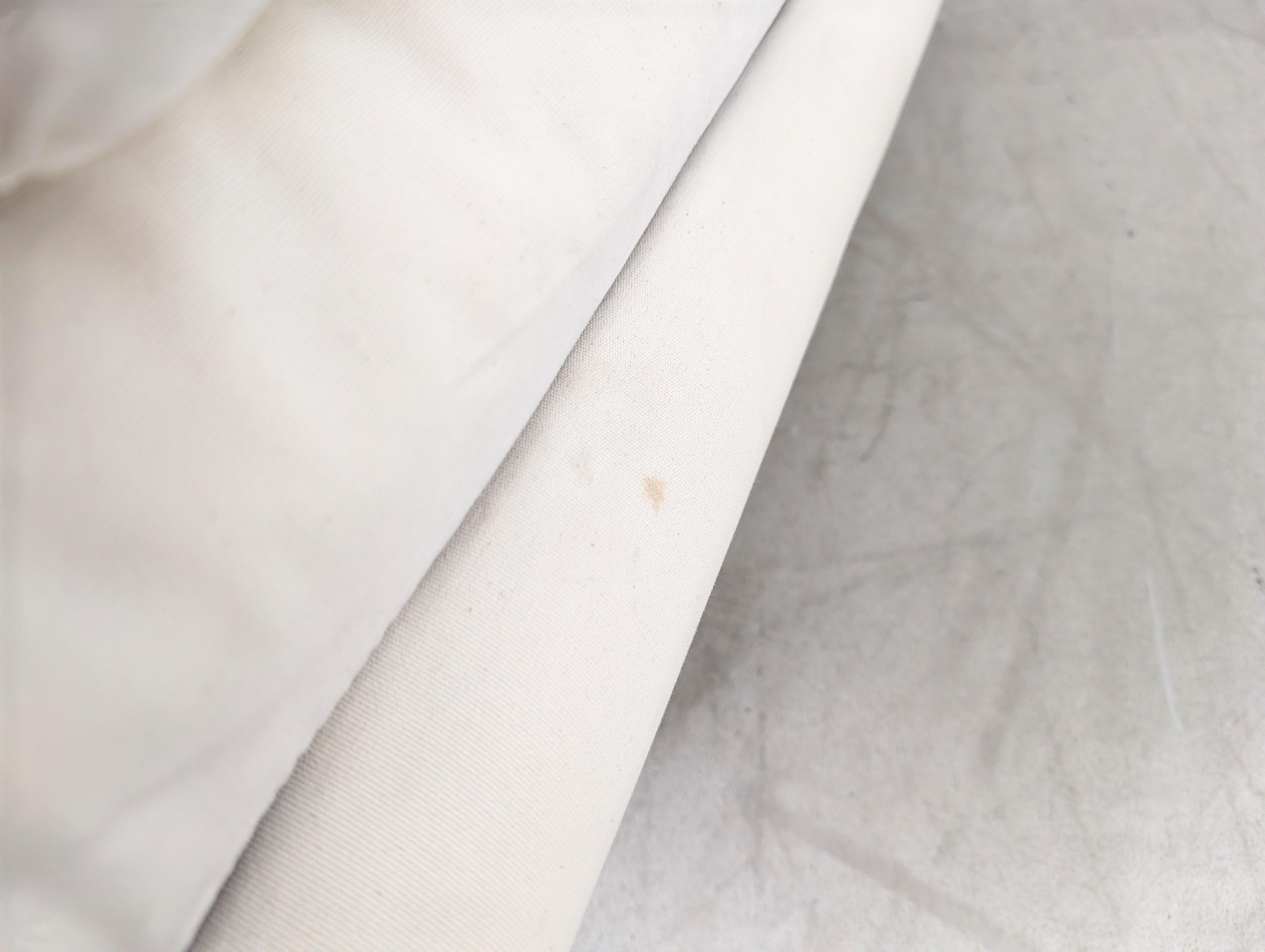 Ligne Roset Sofa Couch Multy Claude Brisson weiß Zweisitzer For Sale 2