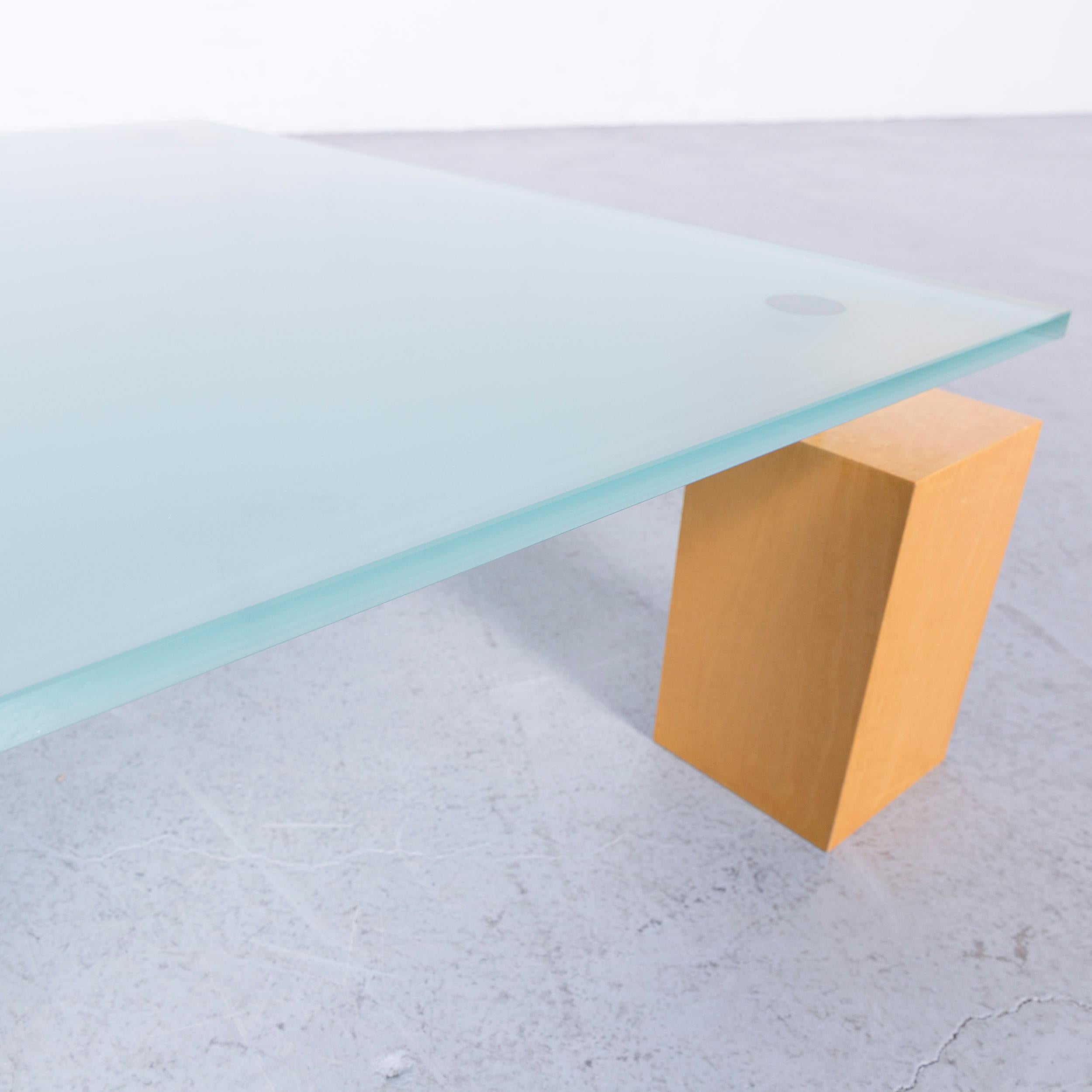 ligne roset glass coffee table