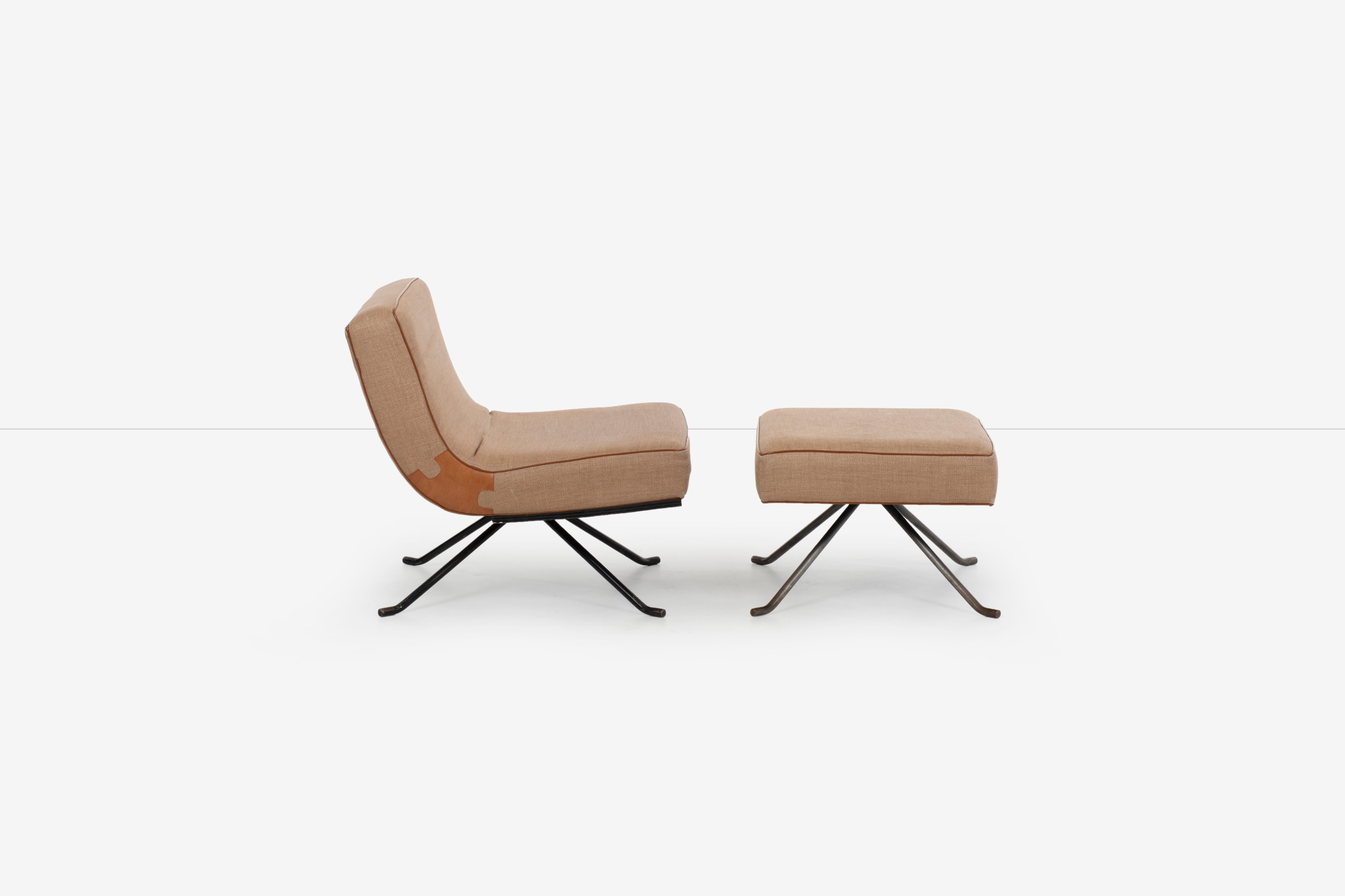 ligne roset ottoman armchair