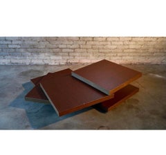 Ligne Roset Swivel Cocktail Coffee Table Mid-Century Modern