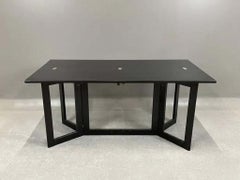 Ligne Roset, Table, Console Table in Blackened Wood circa 1970