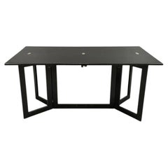 Ligne Roset, Table, Console Table in Blackened Wood circa 1970