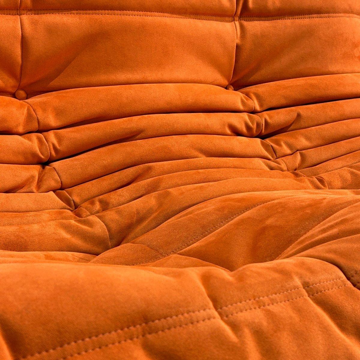 French Ligne Roset Three Seater Togo by Michel Ducaroy For Sale