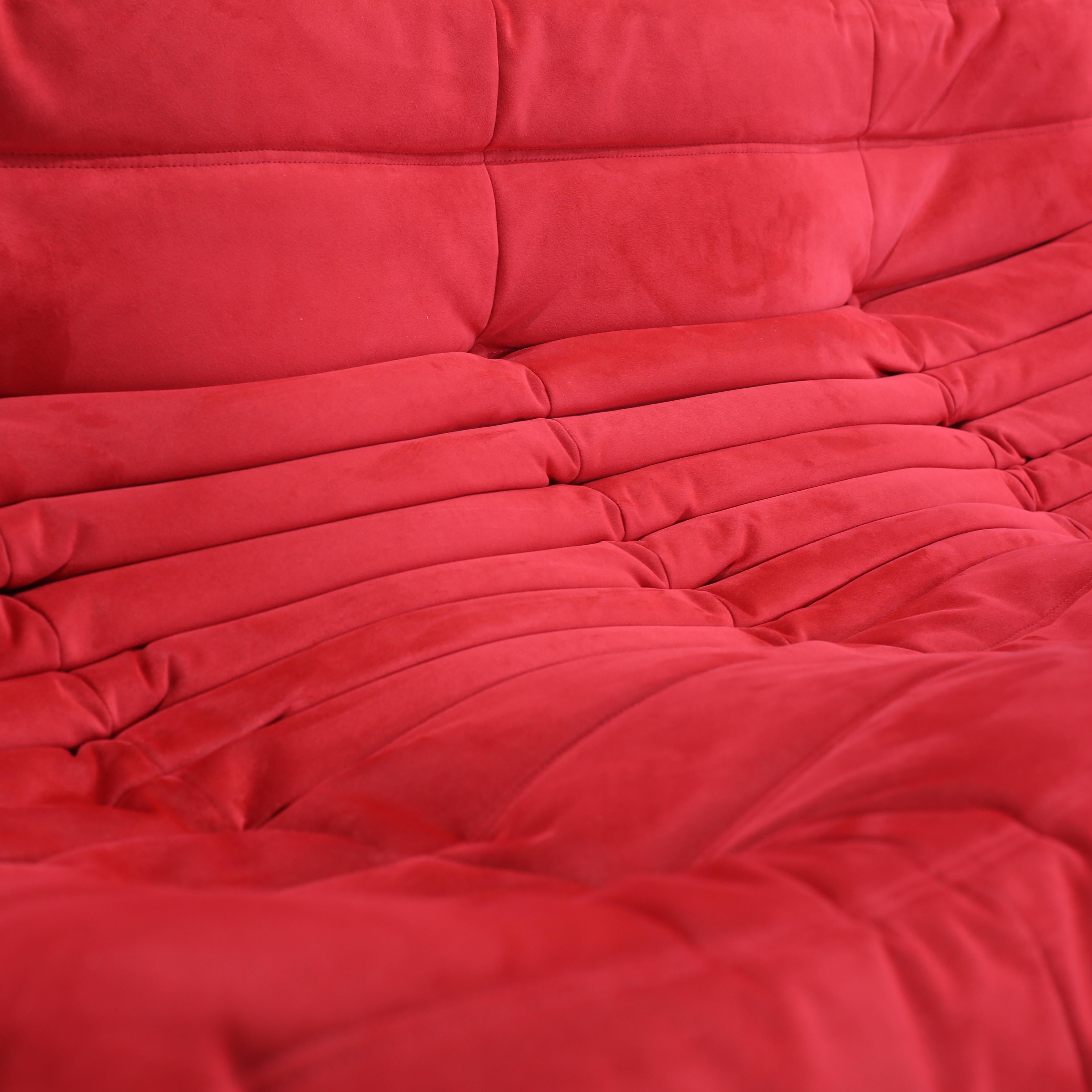Mid-Century Modern Ligne Roset Three Seater Togo Sofa by Michel Ducaroy For Sale