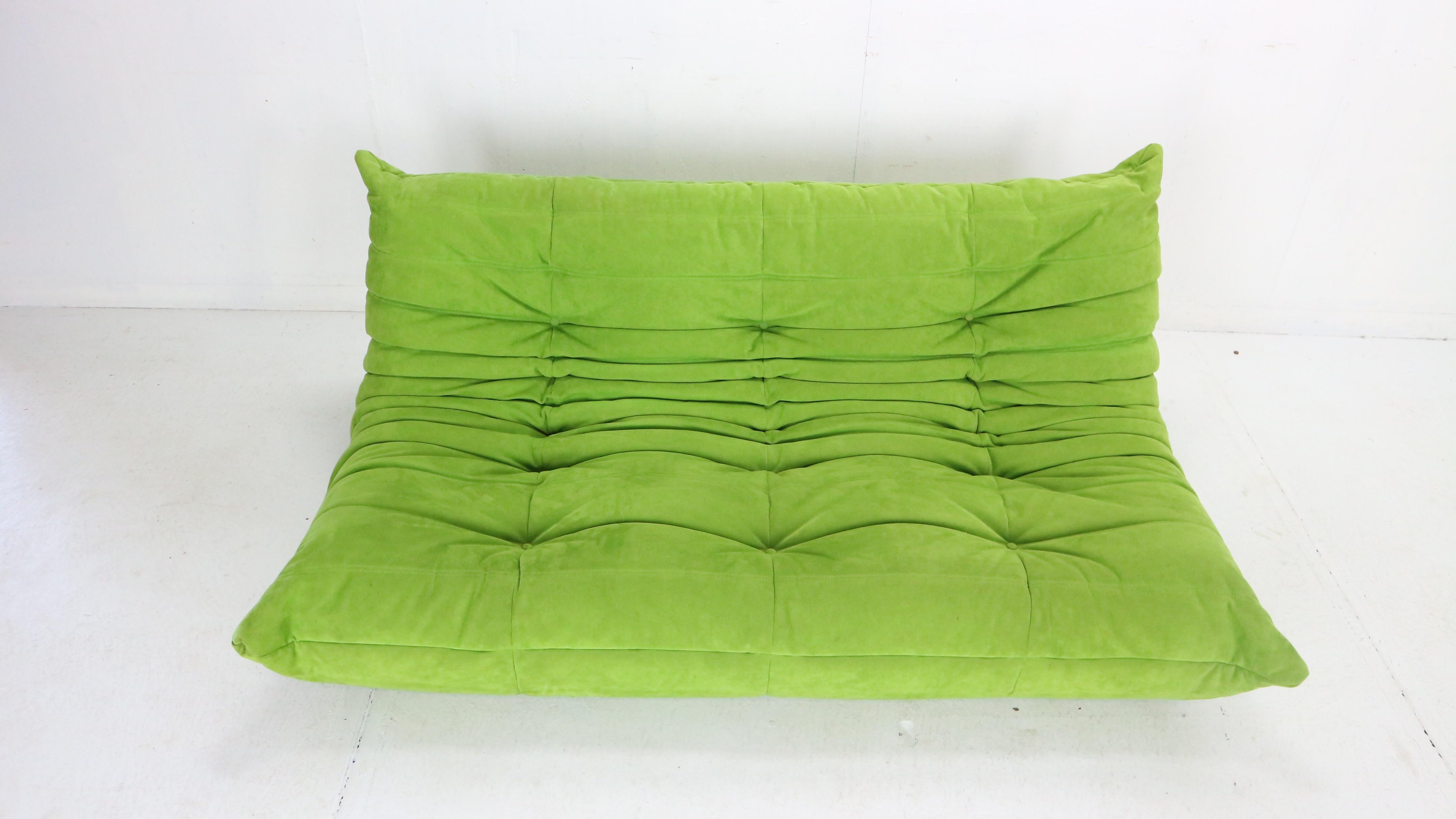 apple green sofa