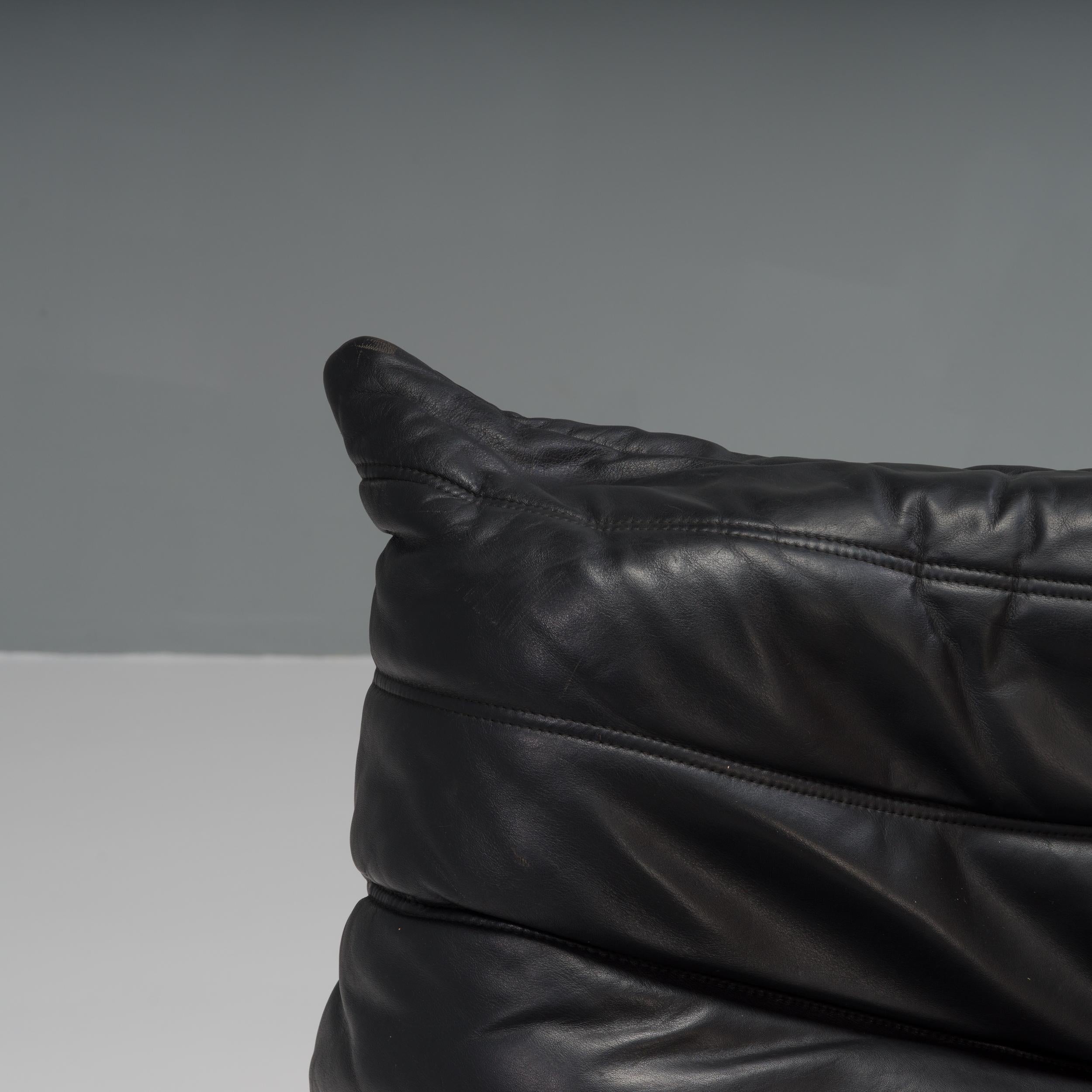 black togo sofa