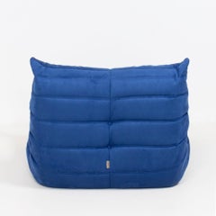 Ligne Roset Togo Blue Armchair by Michel Ducaroy