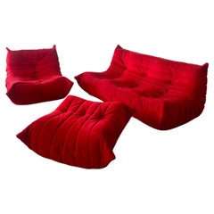 Ligne Roset Ensemble trois pièces Togo by Michel Ducaroy