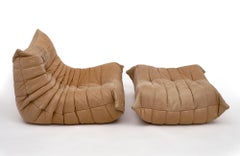 Ligne Roset Togo Chair and Ottoman