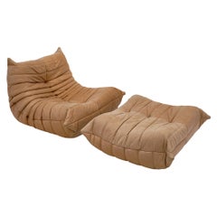 Ligne Roset Togo Chair and Ottoman