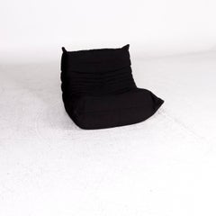 Ligne Roset Togo Fabric Armchair Black