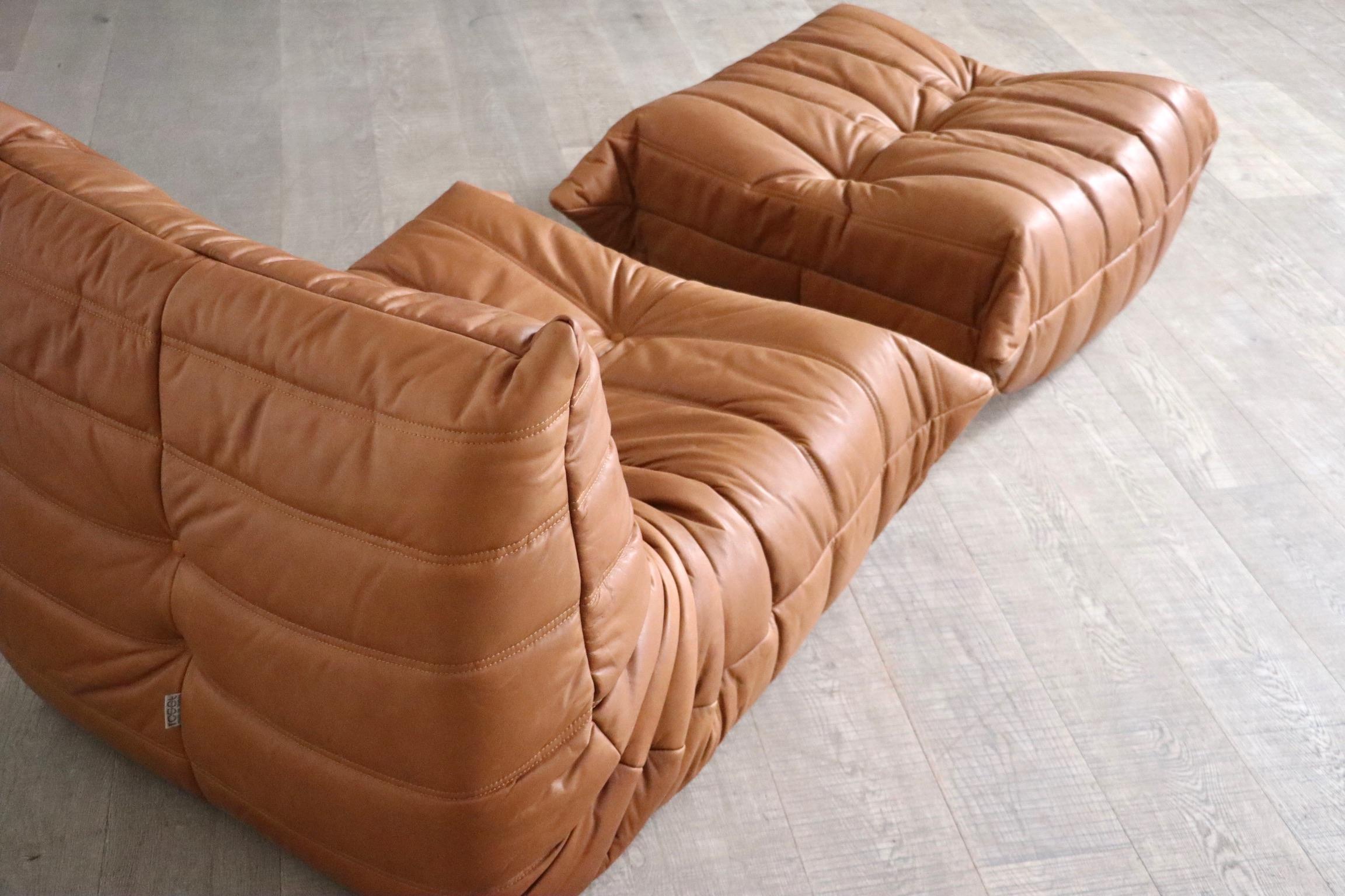 leather togo chair