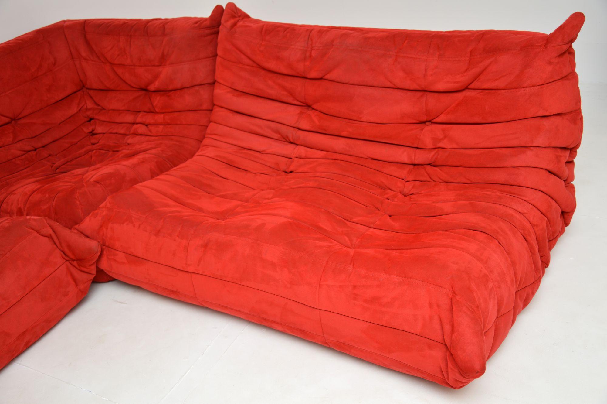 Ligne Roset Togo Sofa Suite by Michel Ducaroy In Good Condition In London, GB