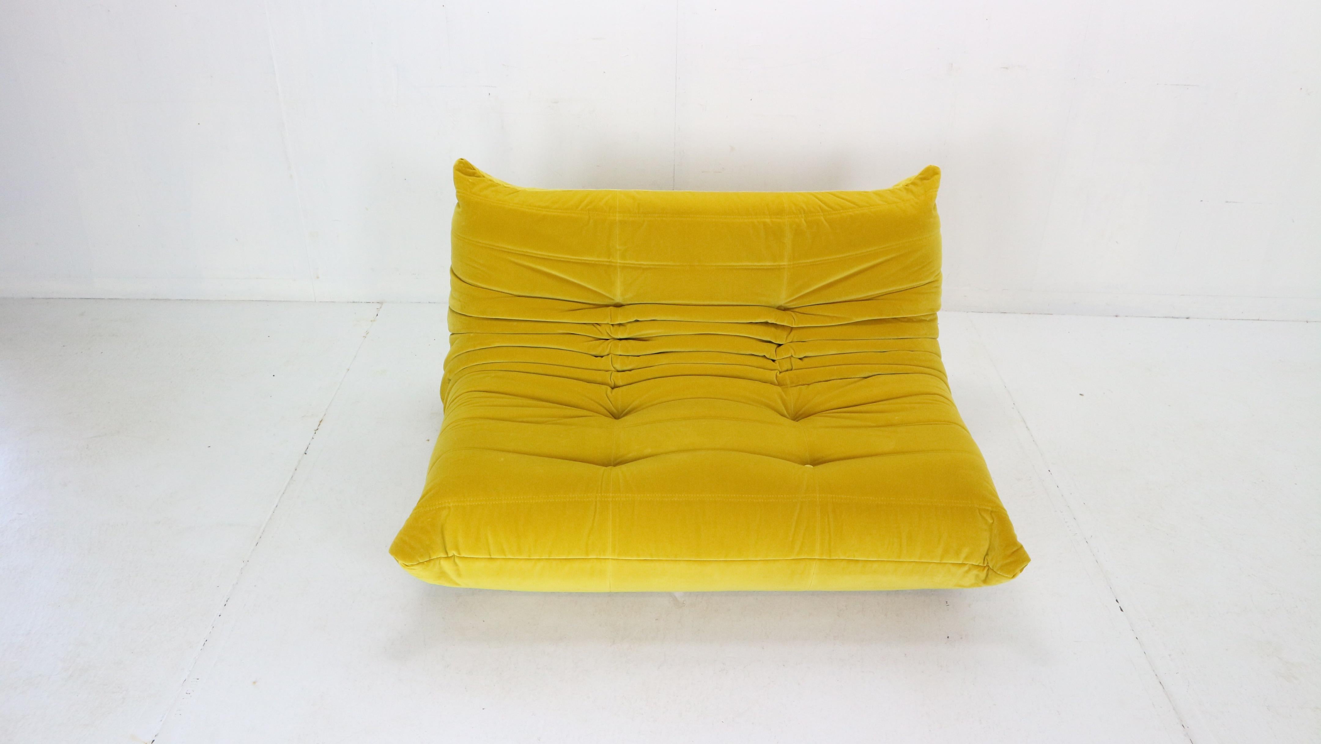 yellow togo sofa