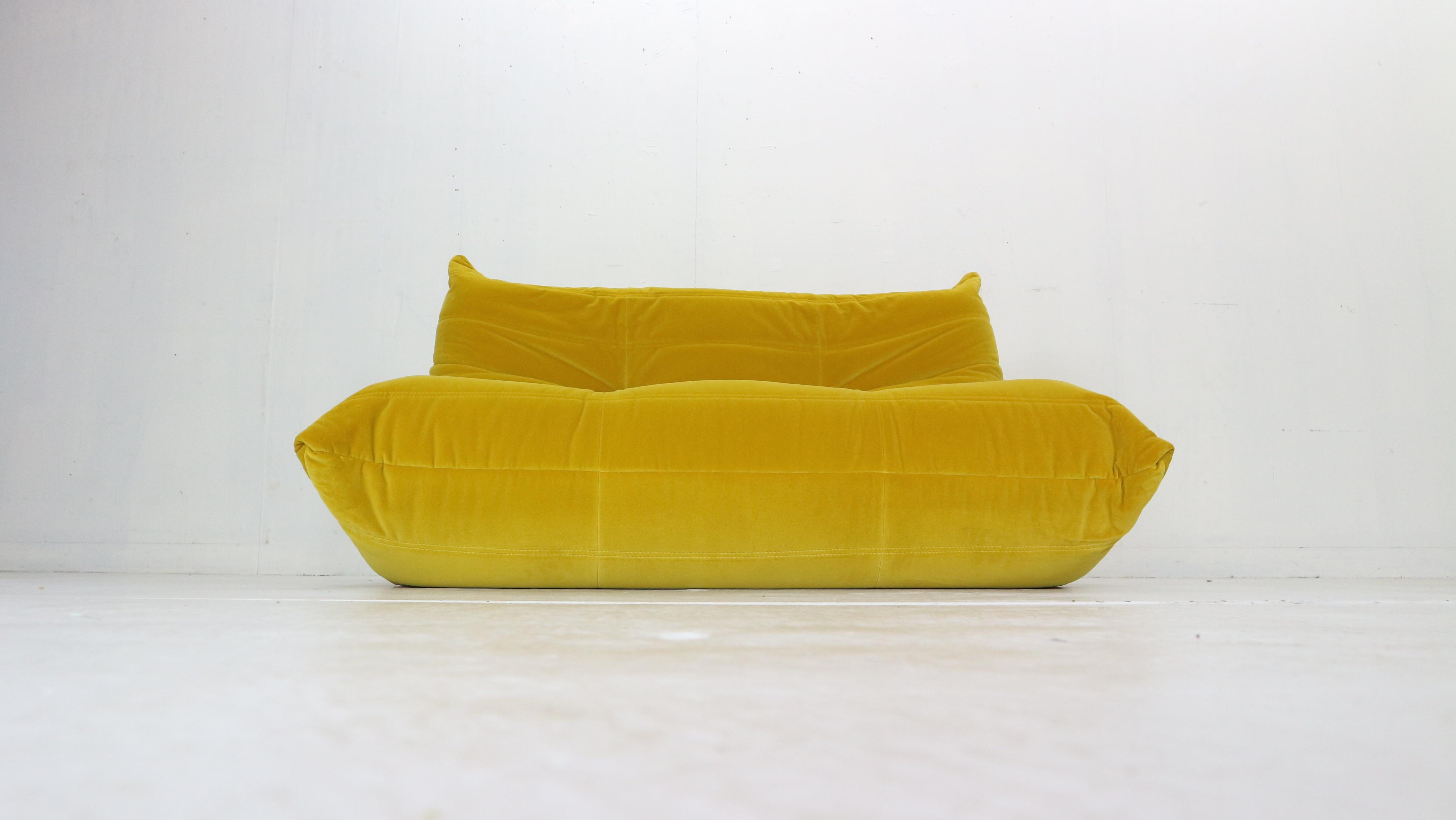 yellow togo chair