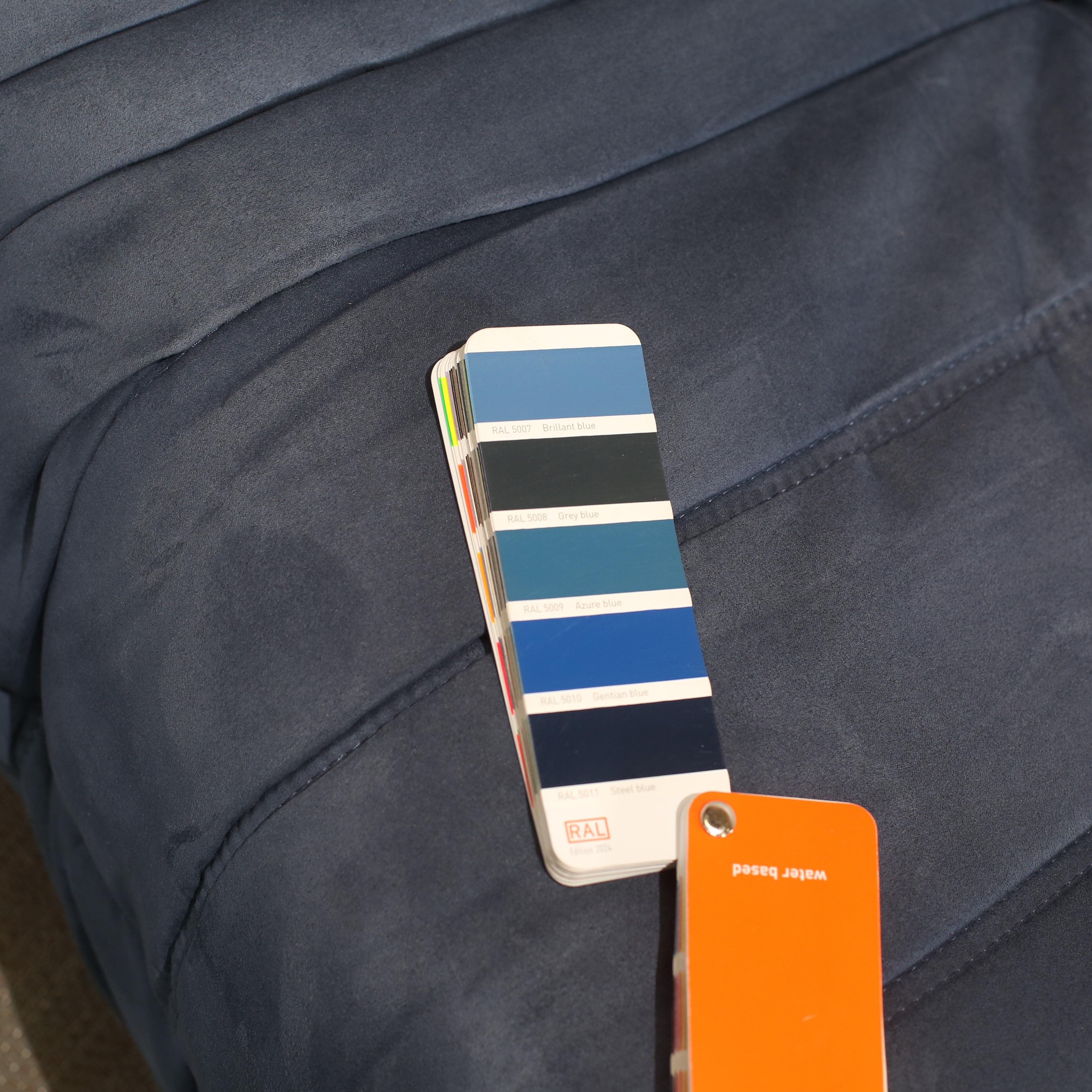 Ligne Roset Two Seater Blue Togo by Michel Ducaroy en vente 2