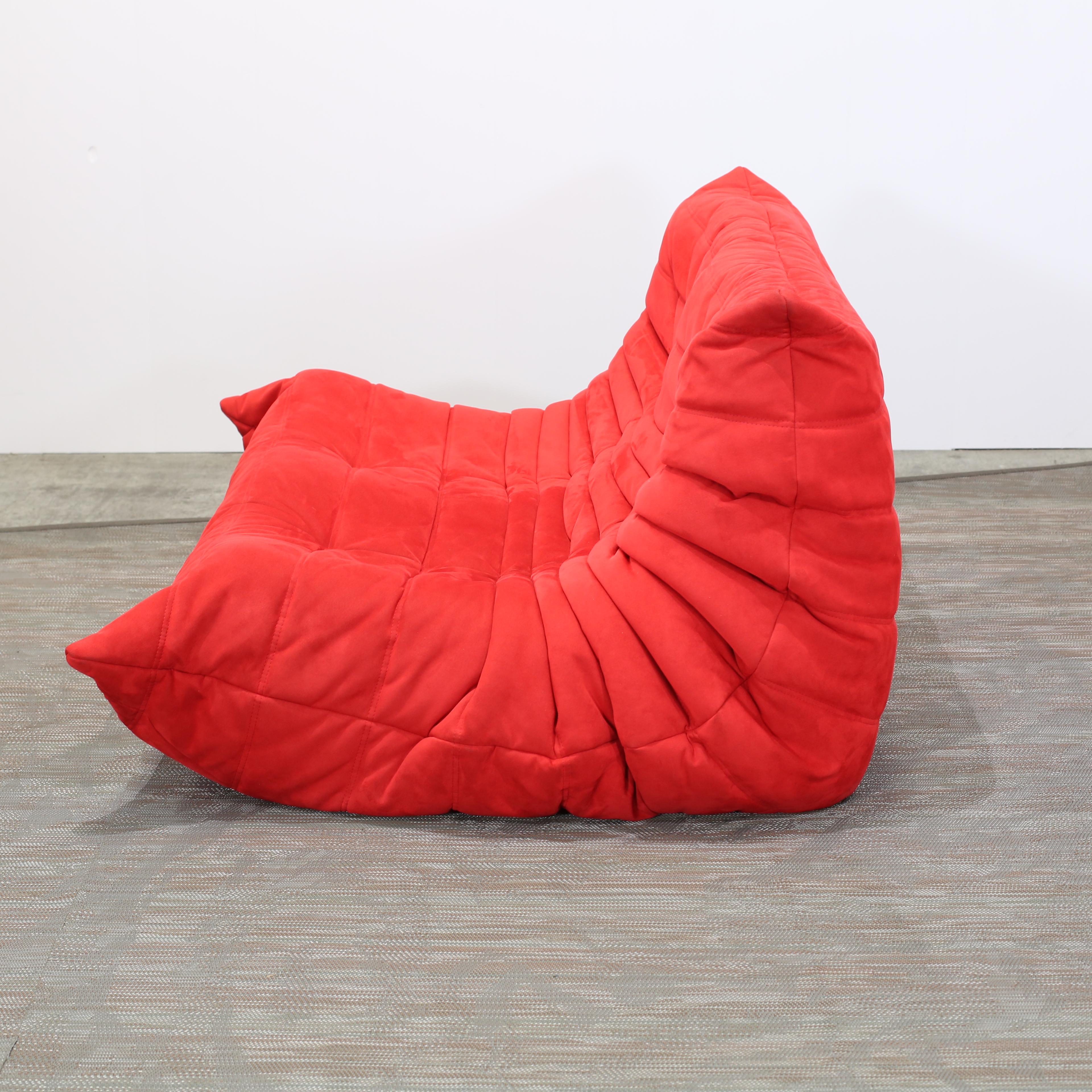 20th Century Ligne Roset Two Seater Togo Sofa by Michel Ducaroy For Sale