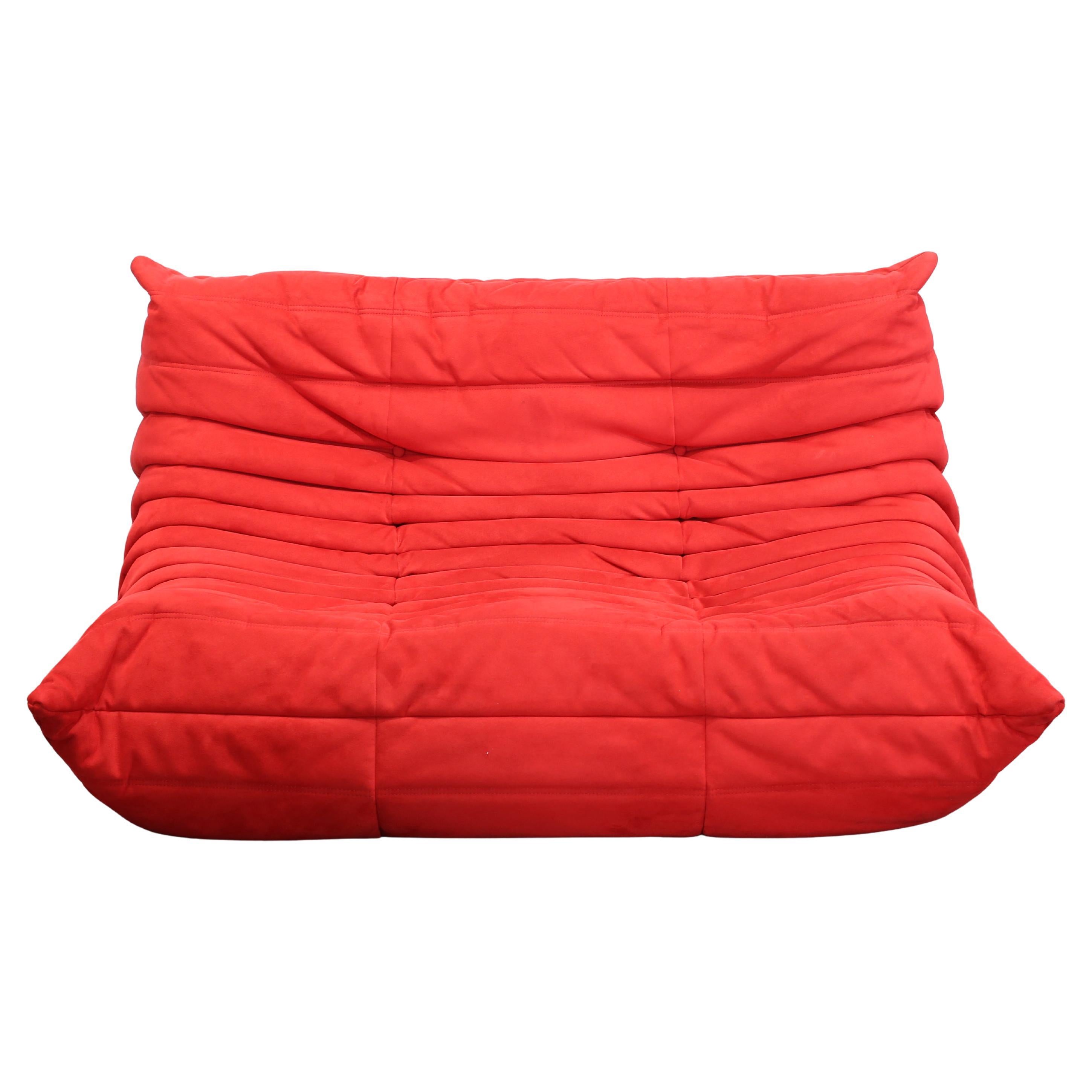Ligne Roset Two Seater Togo Sofa by Michel Ducaroy For Sale