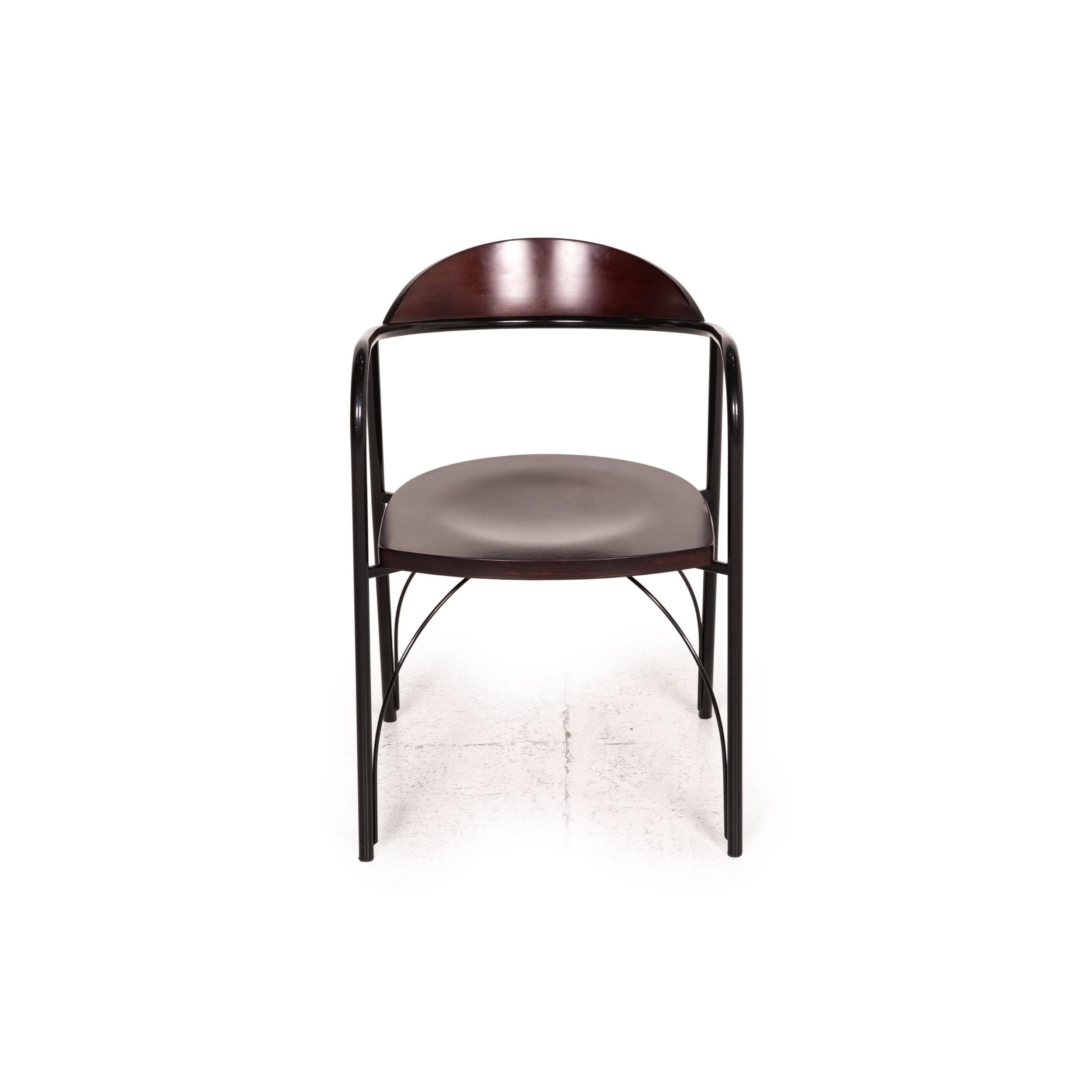 Secrétaire en bois de rose de Ligne, y compris une chaise et des meubles de bureau bruns et noirs 5